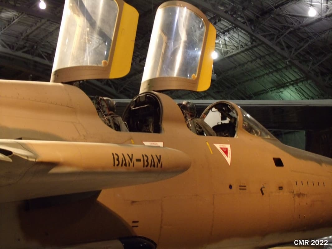 F-105 Wild Weasel at NMUSAF with canopies open
