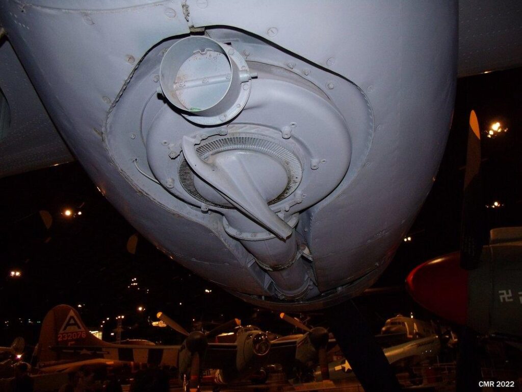 B-24D underside of engine nacelle