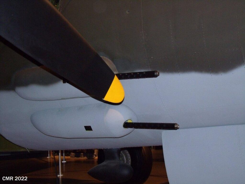 B-26 fuselage cheek guns