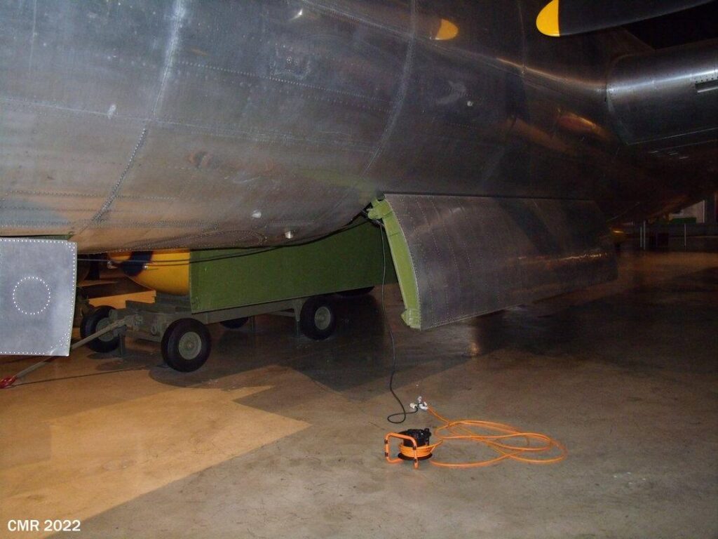 B-29 Superfortress bomb bay doors