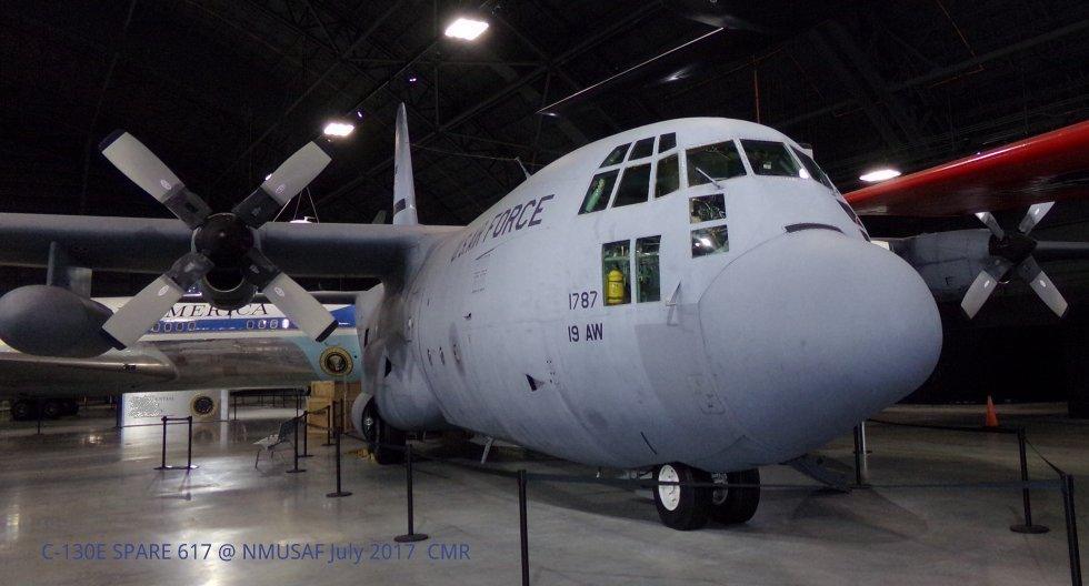 Lockheed C-130E Hercules in the NMUSAF's Global Reach Gallery