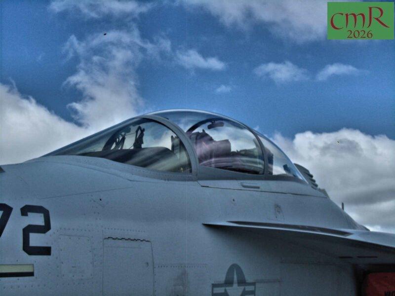 EA-18G Growler forward fuselage