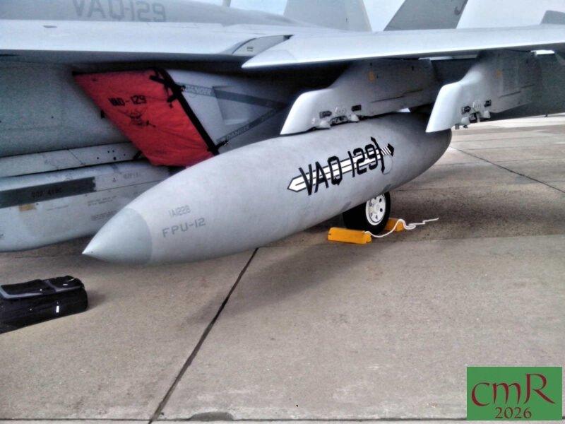 EA-18G underwing fuel tank - VAQ-129