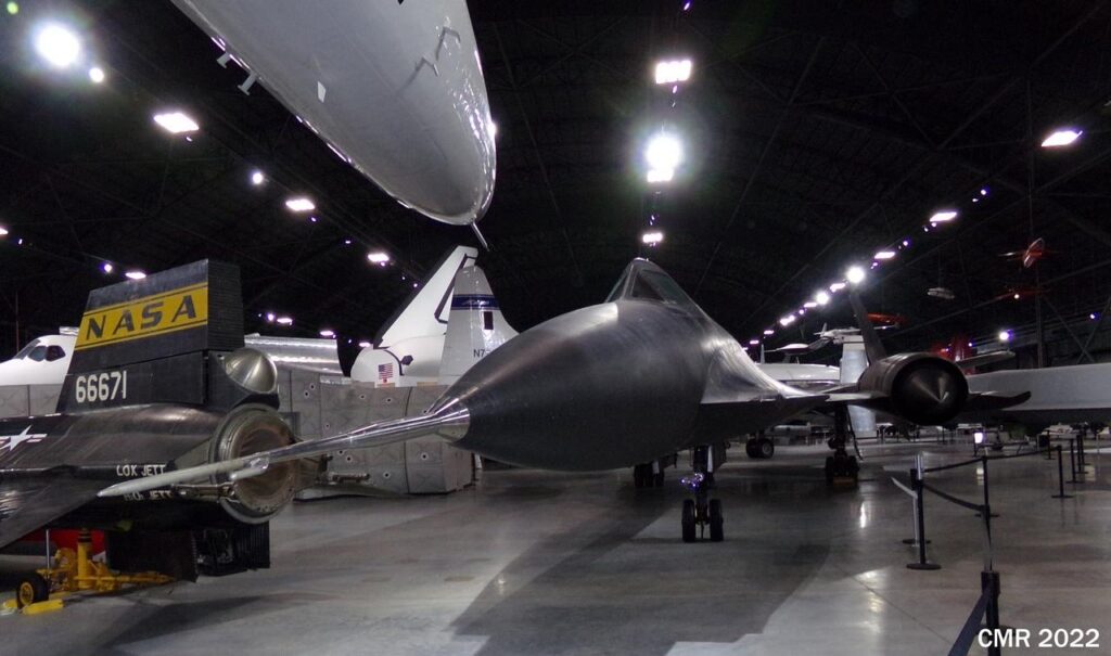 YF-12A Blackbird in the NMUSAF's Research and Development Gallery