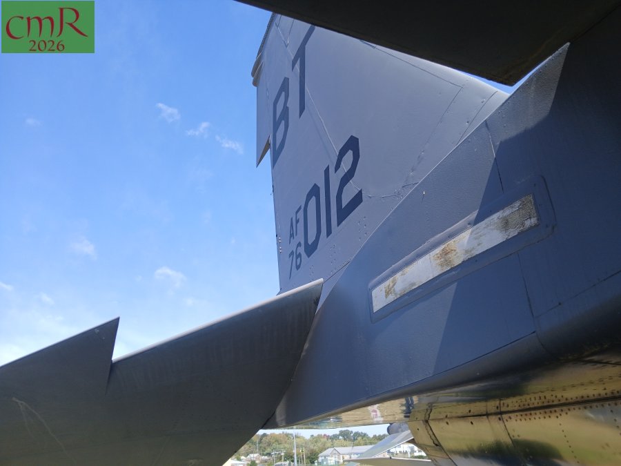 Rear fuselage walk around view of an F-15A